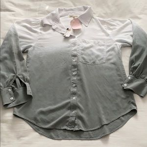 Ombré Button Down Shirt